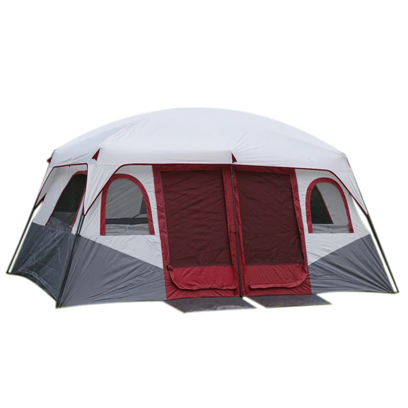 Large Family Camping Tents Waterproof Cabin Outdoor Tent for 8 10 12 Person Event Marquee Tents