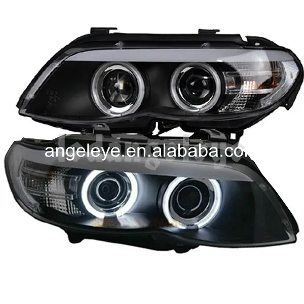 Передсветильник фара CCFL Angel Eyes SN для BMW X5 E53 2004-2006 лет | Автомобили и мотоциклы