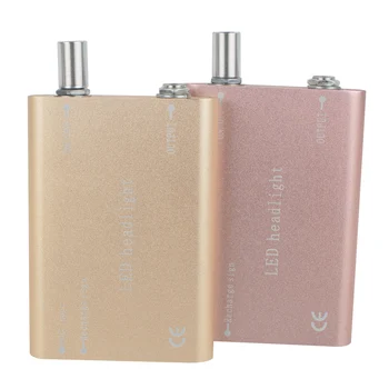 

New Style Portable Colorful LED Head Light Lamp for Dental Surgical Medical Binocular Loupe + Black Carry Case