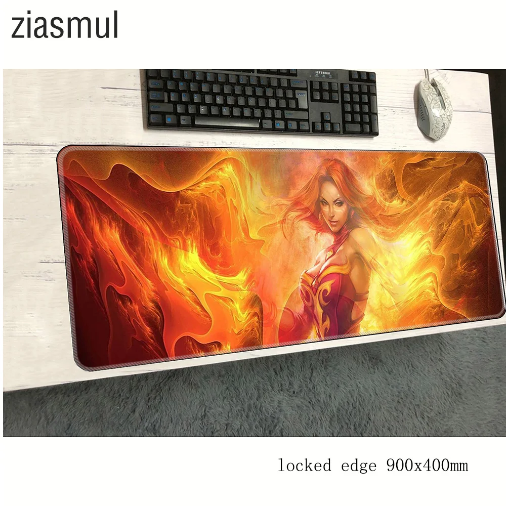  cheapest dota 2 mouse pad locked edge pad to mouse notbook computer mousepad 900x400mm gaming padmo