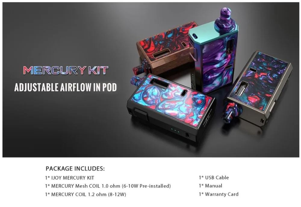 iJoy Mercury 1100mAh Starter Kit