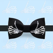 Новинка, мужская мода, мужская мода, повседневная, мужская, оригинальная, дизайнерская, с принтом, креативная, на Хэллоуин, лучший галстук-бабочка, вечерние