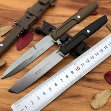 EDC Мамба тактический нож охотничьи ножи для выживания tanto N690 сталь с фиксированным лезвием экстремальное соотношение пустыня открытый инструмент mes facas