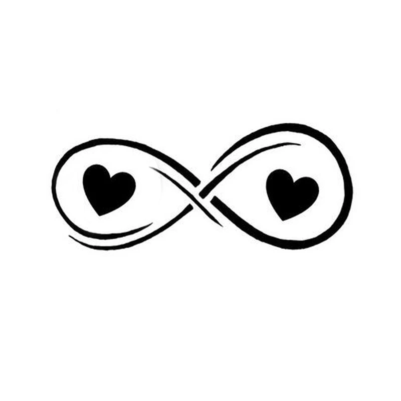 (50 pieces /lot) Wholesale Heart shaped vinyl Car Stickers Decals Car