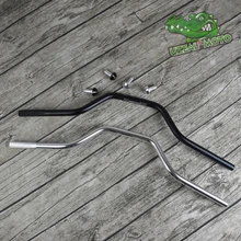 750 мм 22 мм Универсальный винтажный мотоцикл руль из алюминиевого сплава трубы с 14 мм балансный блок