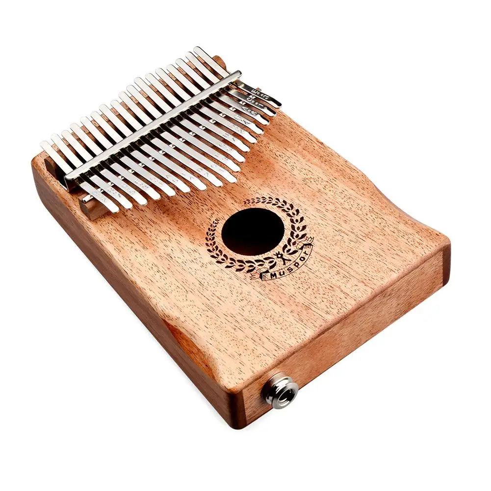 17 клавиш эквалайзер калимба Mbira красное дерево большой палец пианино деревянный палец перкуссия Африканский калимба Музыкальные инструменты с тюнером молоток