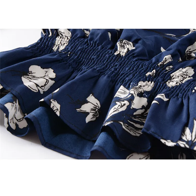 Mujer manga larga estampado Floral manga corta Tops blusa Camisa Ropa De Mujer Verano Camisa De Mujer Blusas De Mujer De Moda Camisa # A2