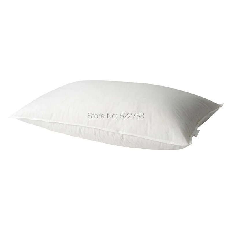 

Children pillow 16*24 inches white filled 14 oz Fill power 800 cuin 90/10 white goose down free shipping soft