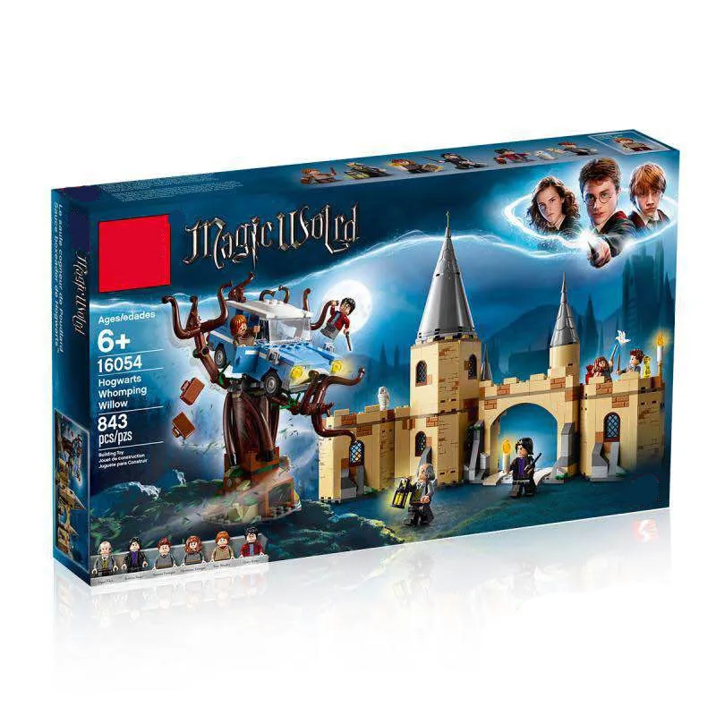 

16054 Harri Potter Movie The Legoings 75953 Hogwarts Whomping Willow Set Building Blocks Bricks Kids Toys Christmas Gifts Model