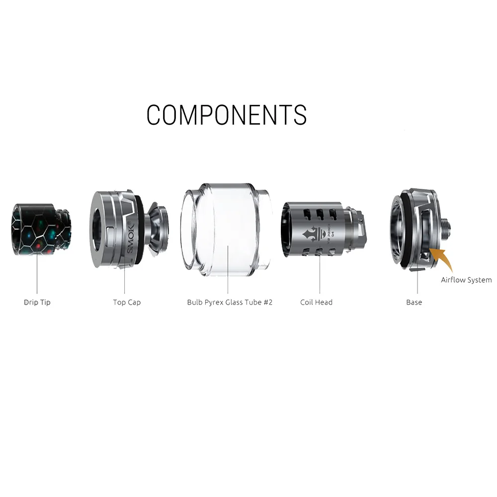 Оригинальный распылитель SMOK TFV12 Prince RBA 0 25 Ом сменный головка катушки для Tank x priv