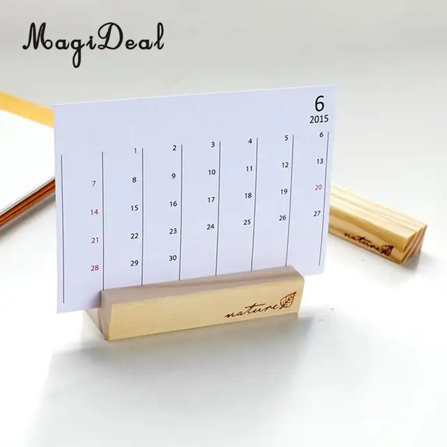 20 pieces wood place card holders wedding reception party favors