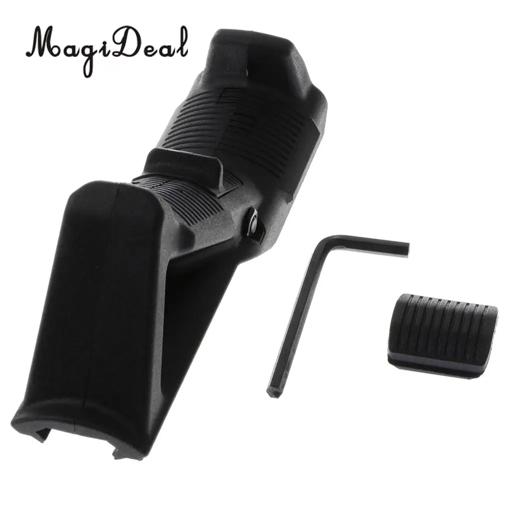 MagiDeal Vertical Front Grip Forward Foregrip For Picatinny Front Rail L Shape Black