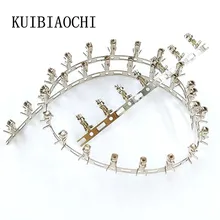 100 шт./лот xh2.54 2,54 Перемычка мм провод кабельный терминал для корпуса xh2.54 женский мужской разъем для нескольких контактов