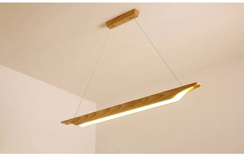 Деревянный подвесной светильник светодиодный скандинавский светильник для кухни Подвесной деревянный светильник для столовой подвесной светильник современный светильник s светильник