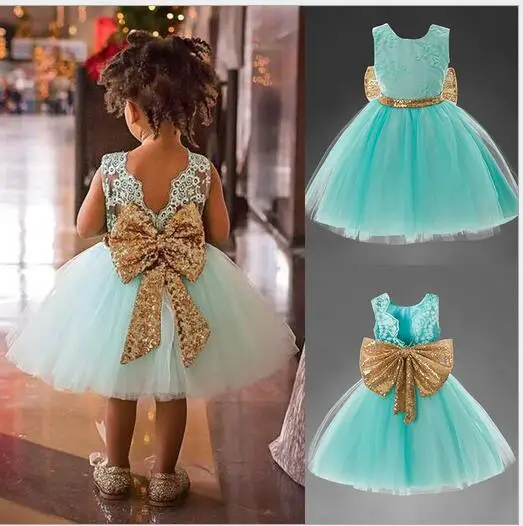 Fantazyjne Koronki Księżniczka Dziewczyna Party Wear
