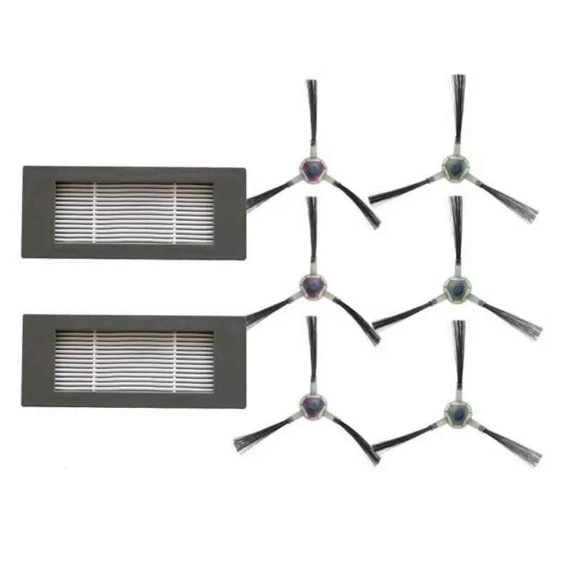 

Replacement Side Brush+Filter For Ecovacs Deebot Ozmo 930 Robotic Vacuum Cleaners