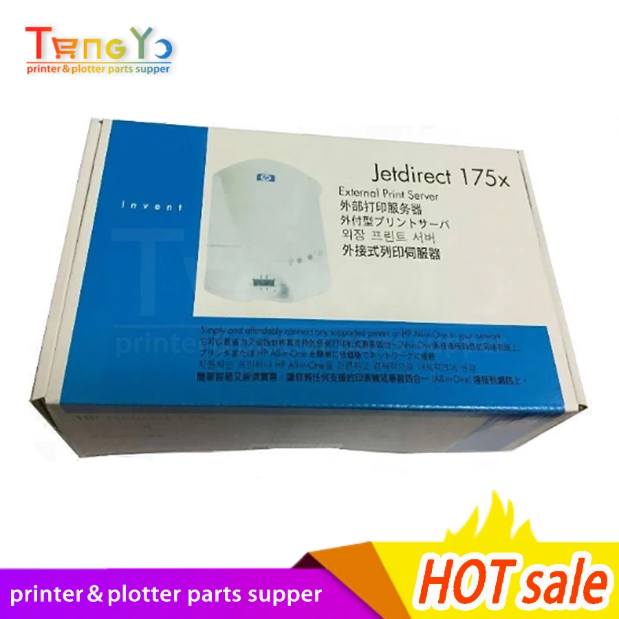 

J6035D Free shipping Original 100% New Jetdirect 175x Fast Ethernet Print Server ( J6035D )J6035A Jetdirect Card, Printer parts