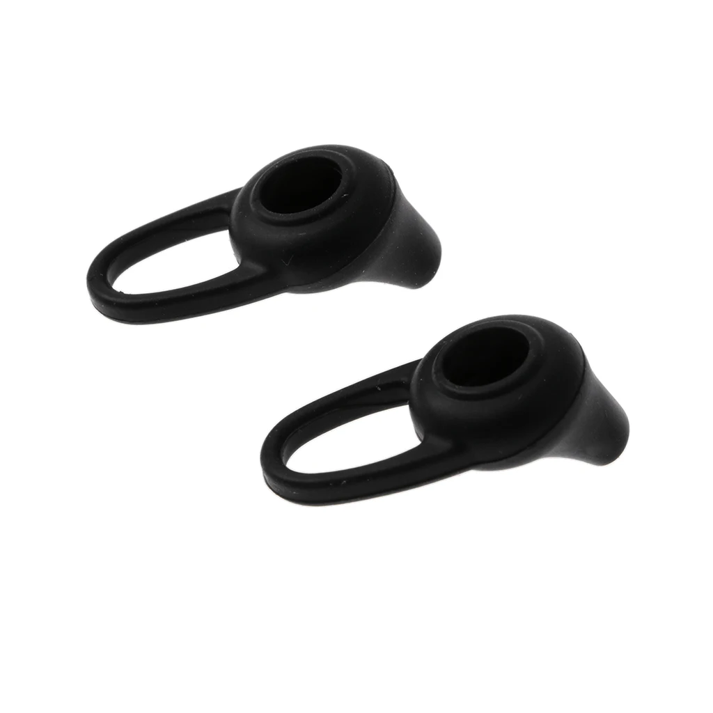 1Pair Universal Silicon In-ear Headset Earphone Earbuds Ear Cover & Hook Eartips