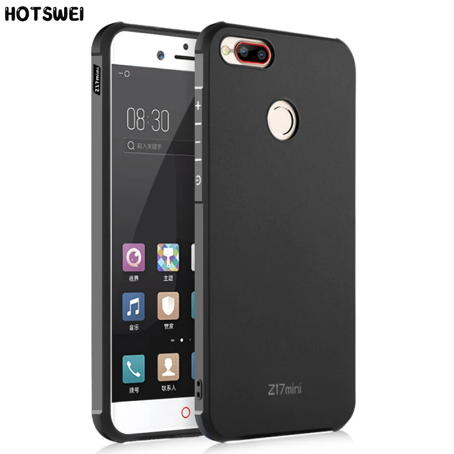 

HOTSWEI Case For ZTE Nubia Z17 Mini Top Quality SLIM Rubber Armor Matte Anti-knock Protective Cover for Nubia Z17 Mini Case 5.2