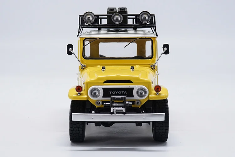 Высокая имитация 1:18 Land Cruiser FJ40 1977 Металлический Литой внедорожник усовершенствованный сплав модель автомобиля Коллекция игрушечных автомобилей