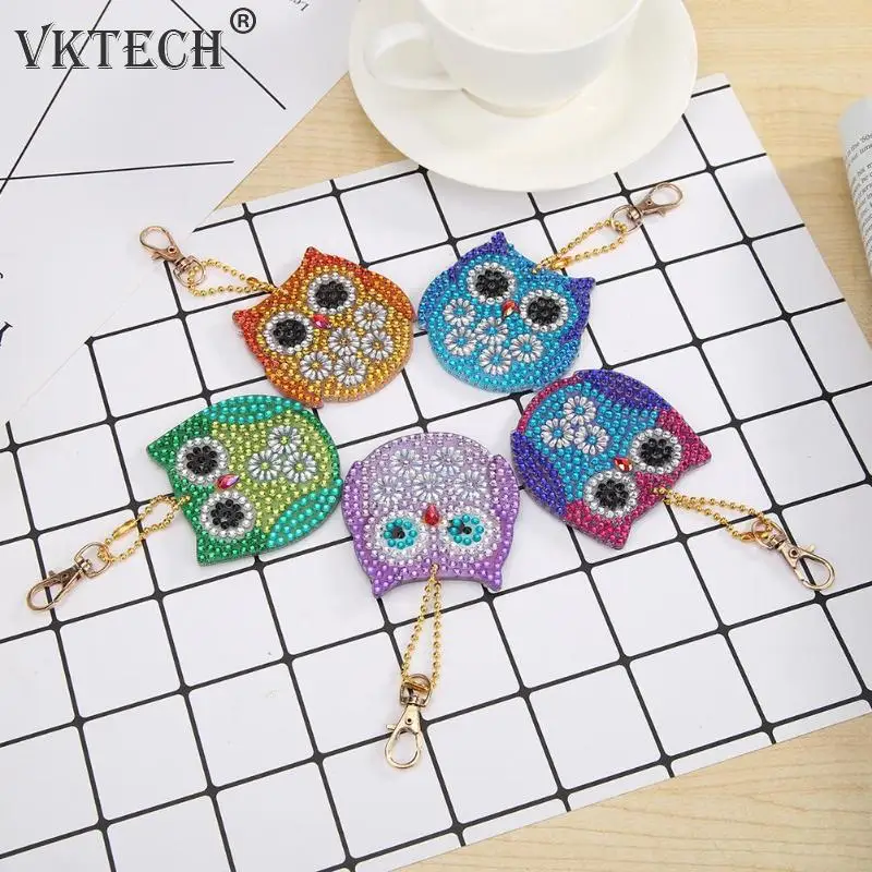 5 шт. DIY полная дрель стразы специальной формы для живописи брелки ключей женская