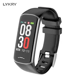 LYKRY B2 Смарт-часы с браслетом-IP68 Водонепроницаемый спортивные часы кровяное Давление сердечного ритма Смарт-Браслет спортивный
