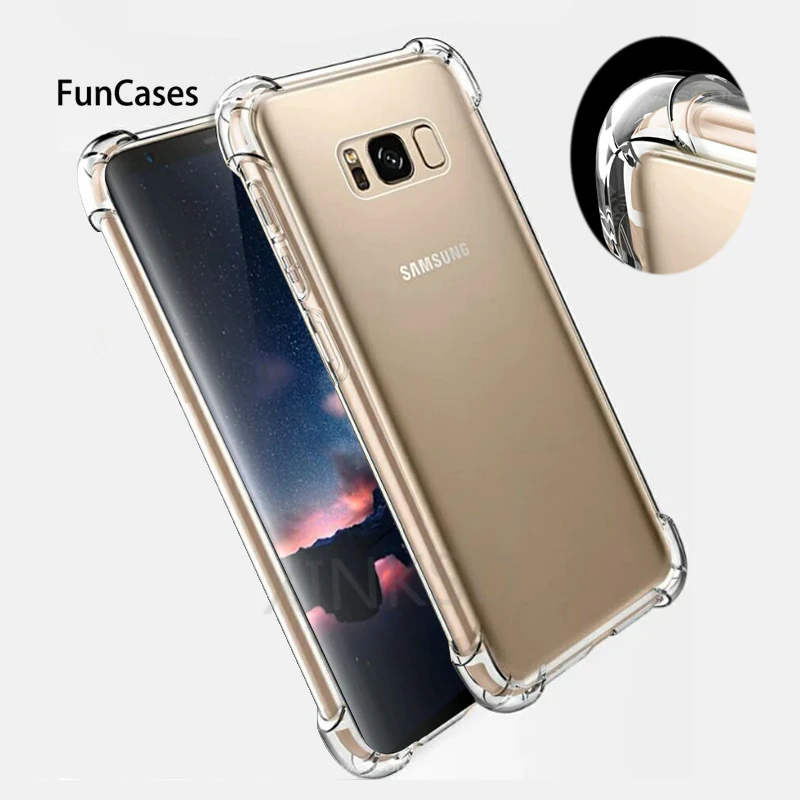 Противоударный Прозрачный мягкий силиконовый защитный чехол для samsung S10 Lite рro A6S