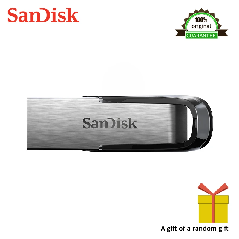 Двойной Флеш-накопитель SanDisk CZ73 USB3.0 флеш-накопитель 128 Гб 64 Гб оперативной памяти, 32 Гб встроенной памяти, супер Скорость USB флеш-накопитель читать Скорость до 150 МБ/с. USB3.0 флеш-накопителей и 128 ГБ