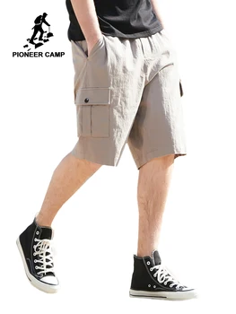 

Pioneer Camp Summer Cargo Shorts Men 2019 New Mens Casual Shorts Male Loose Work Shorts Man Pockets Short Pants ADK902085