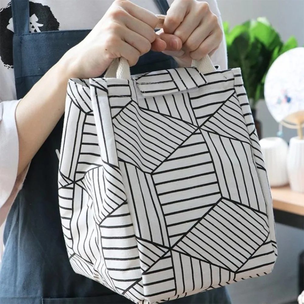 

Portable Lunch Bag Thermal Food Container Waterproof Insulation Cold Picnic Storage for Kids Food Box Picnic Handbag Bags