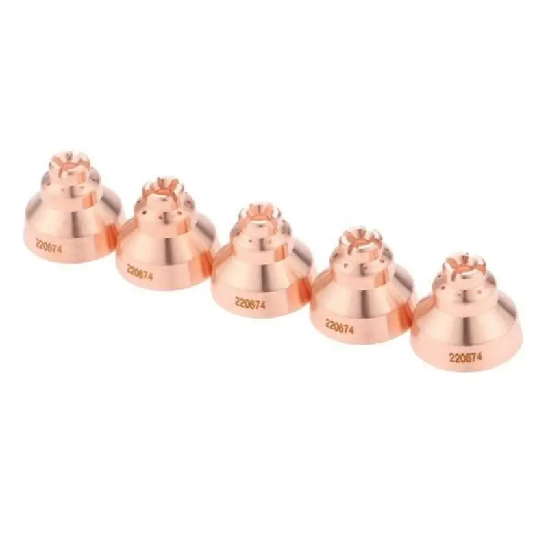 5pcs Plasma Torch Shield Cap for Thermal Dynamics Welding Machine Parts 0.2-0.8Mpa Consumables Welding Soldering Tools