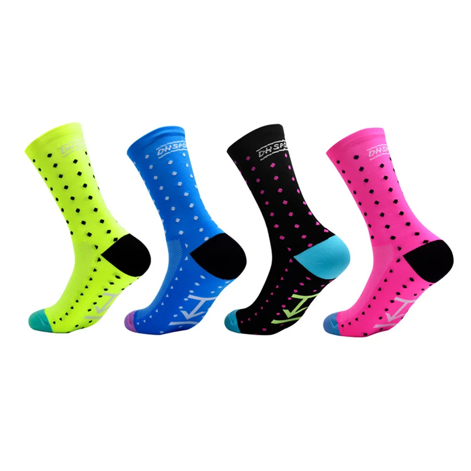 1 Pair Top Quality Professional Cycling Socks Men Women Sports