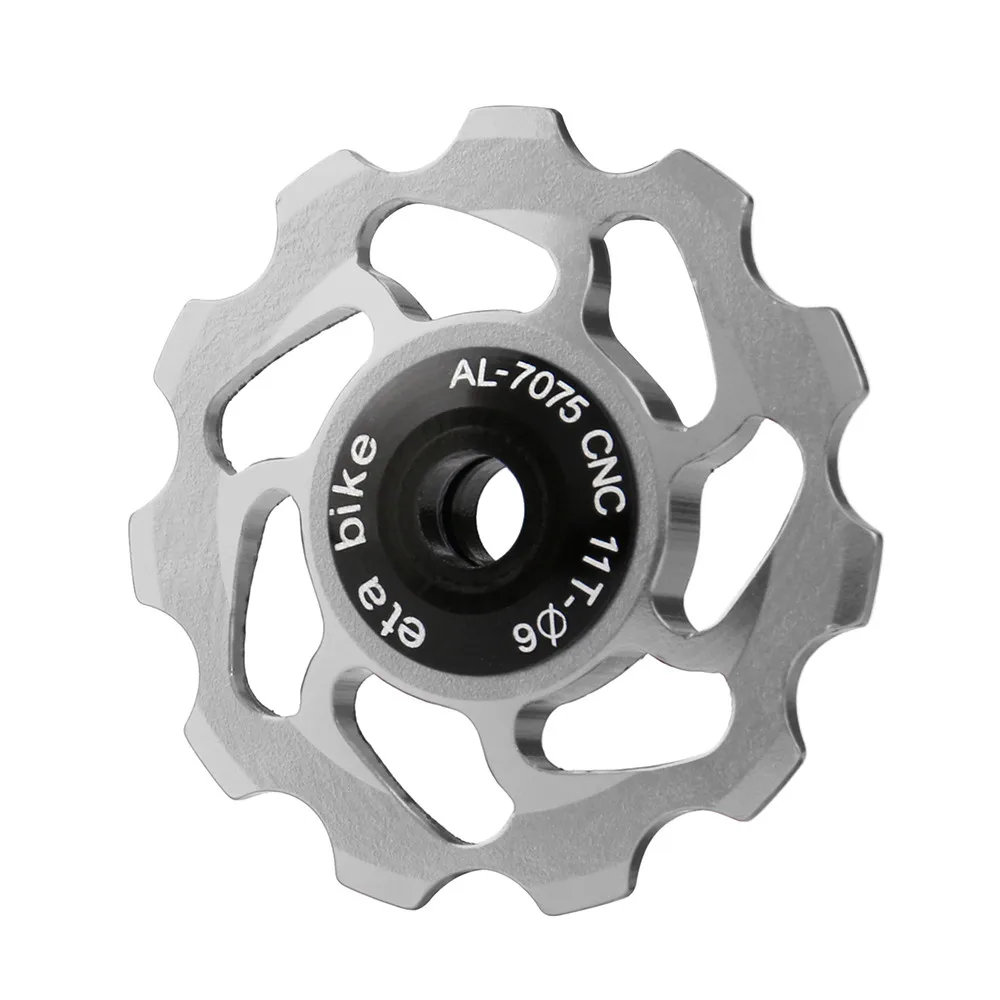 11T MTB Ceramic Bearing Jockey Wheel Pulley Road Bike Bicycle Rear Derailleur Transmission for a Outdoor Durable Bike fitness