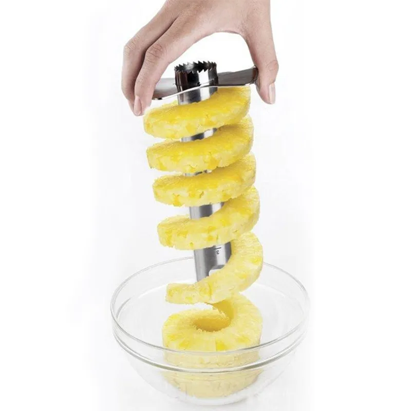 

Kitchen Accessories Creative Stainless Steel Pineapple Corer Peeler Pineapple Slicers Fruit Knife Cutter Cooking Tools