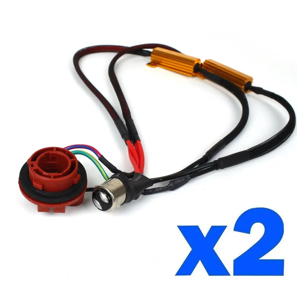 XYIVYG 50W 6Ohm 1157 2057 2357 7528 LED Load Resistors for LED Turn