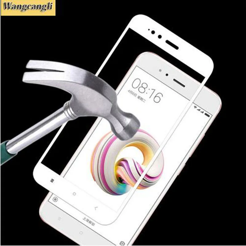 3D закаленное стекло для xiaomi mi a1 полное покрытие Мягкий край Защитное Защитная