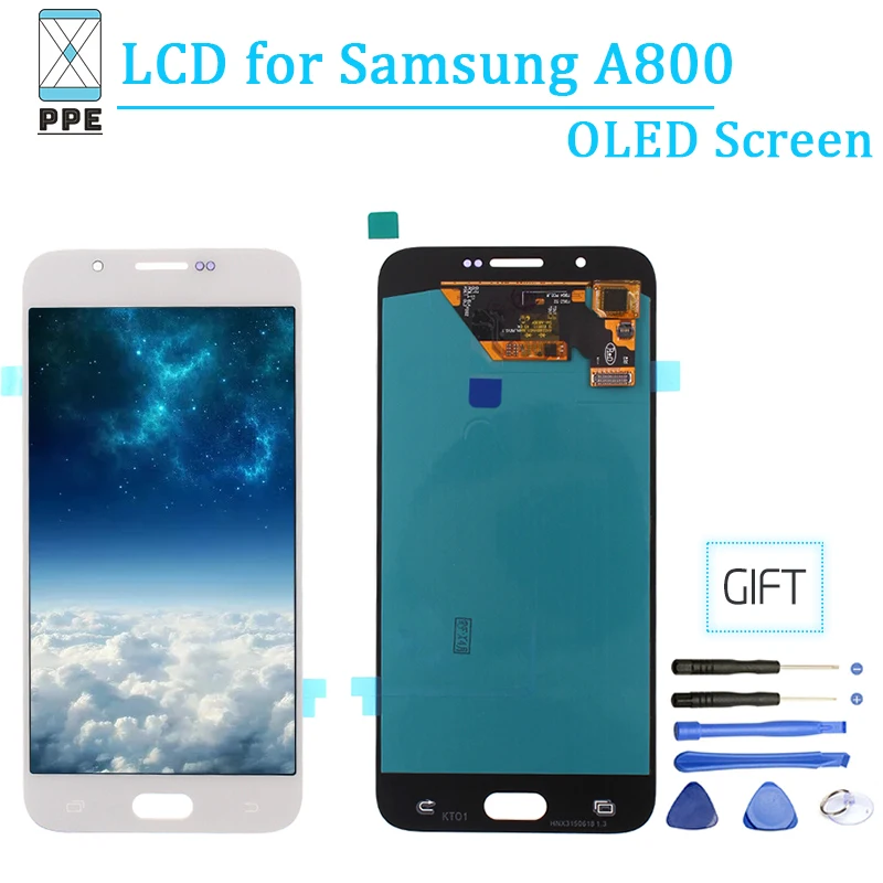 5.7" OLED Display For Samsung Galaxy A8 2015 A800 A800F SM A800F Lcd ...