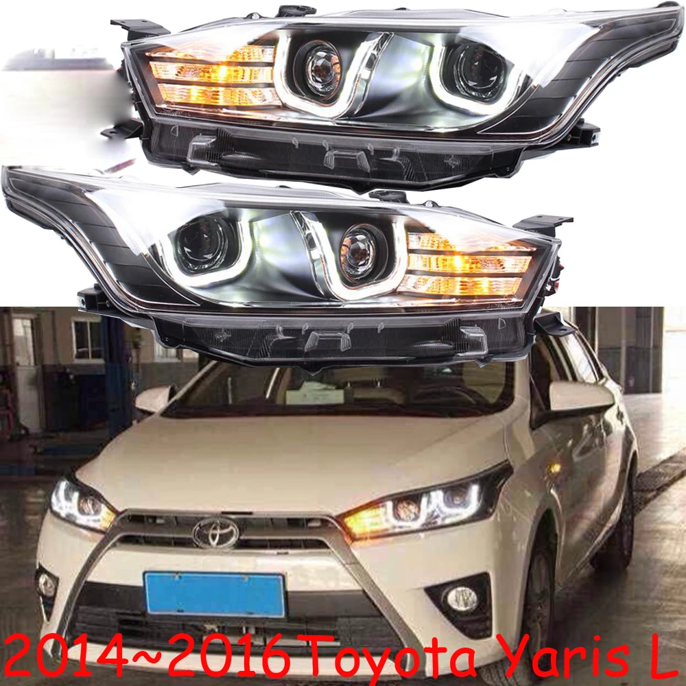 

HID,2014~2016,Car Styling for Yaris Headlight,Cruiser,RAV4,camry,Hiace,sienna,yaris,Tacoma,Yaris head lamp;Yaris L