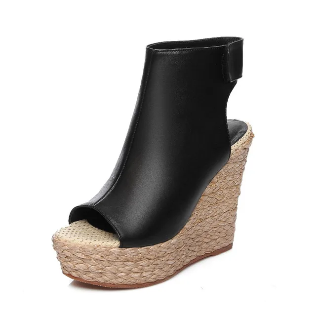 high top wedge sandals