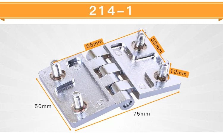 Цинковый сплав промышленные петли для шкафа bisagras утолщение Электрический силовой ящик металлический чехол Зажимная Петля для двери с винтовым фиксированным аппаратом