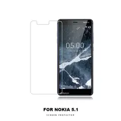 Для Nokia 5,1 5 2018 TA-1061 5,5 "закаленное Стекло Экран Защитная пленка для Nokia 5,1 5 2018 TA-1061 5,5 "Стекло протектор