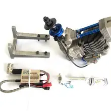 Ngh модели летательного аппарата gf38 4-тактный 38cc бензинового singlecasing оборудованное крыло игрушка вертолет с дистанционным управлением