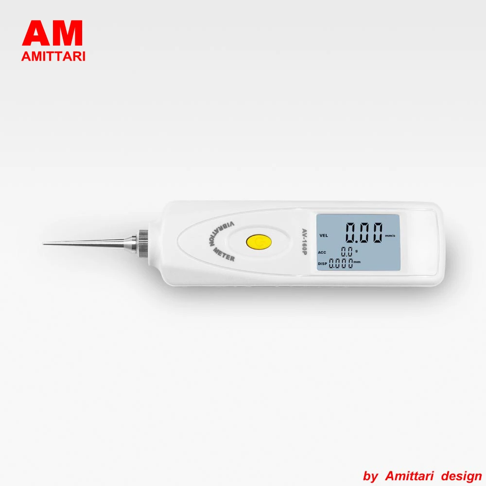 Подлинная Марка amittari вибрации метр тестер анализатор Дисплей одновременно смещение скорости ускорение USB Bluetooth