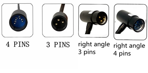 mixer xlr led light