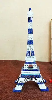 

The new quality PINK WHITE RED E-Eiffels Tower in Paris in color Tower furniture furnishings crafts creative decoration Home