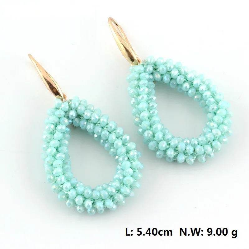 Earrings Lt Blue