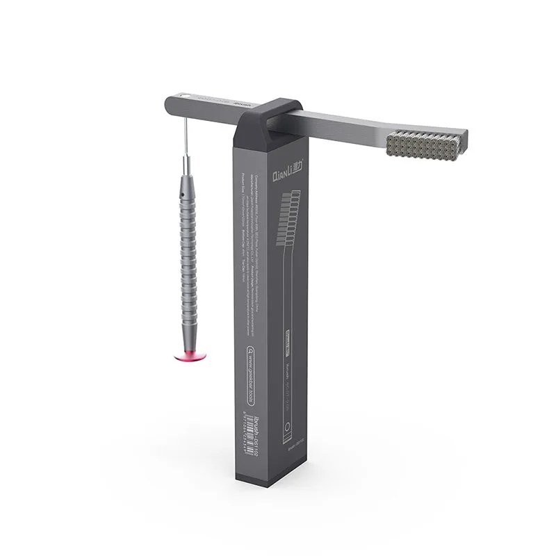 QianLi IBrush DS1102 щетка Сверхтонкая стальная проволока ремонт пайки телефона удаление