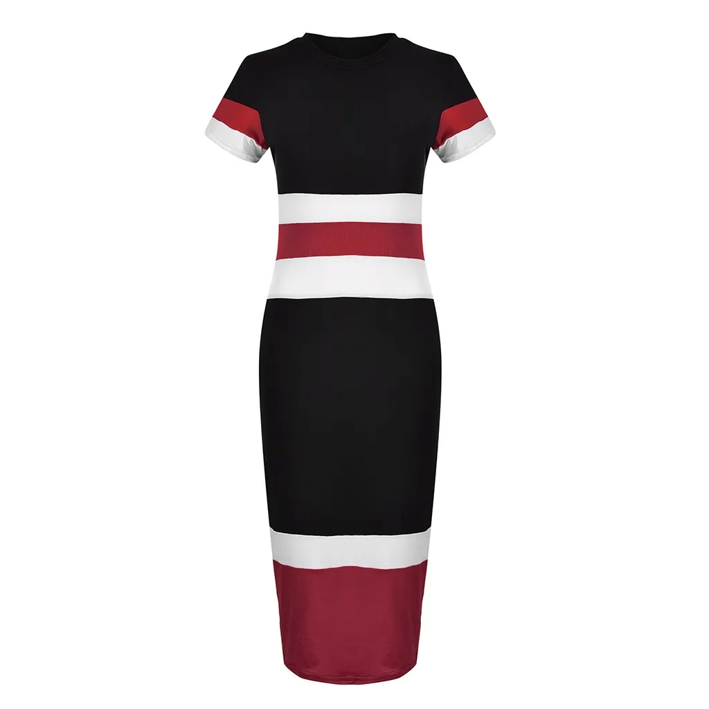 

Woman Casual Shift Geometric Printed Dress O-Neck Short Sleeved Dresses New Women's Ladies Dresses Sexy Summer Sleeveless Tank