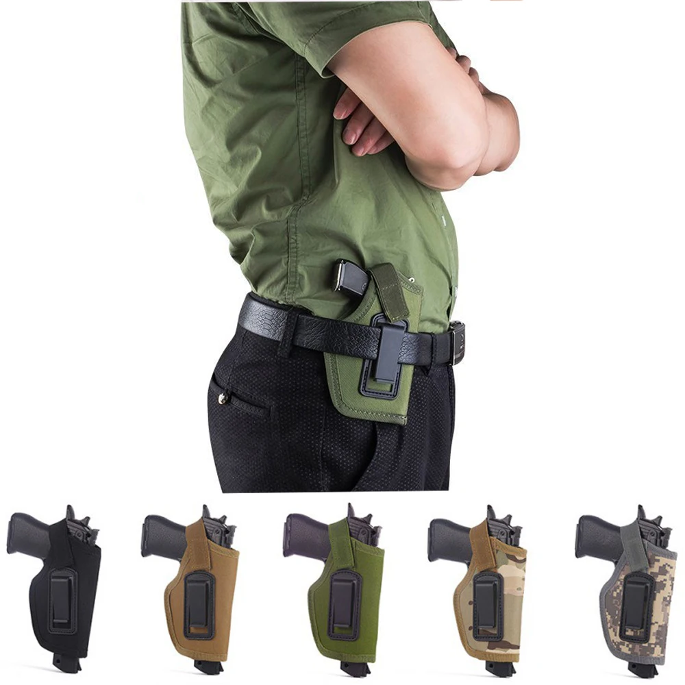 Hot Gun Holster Concealed Carry Holsters Belt Metal Clip Holster