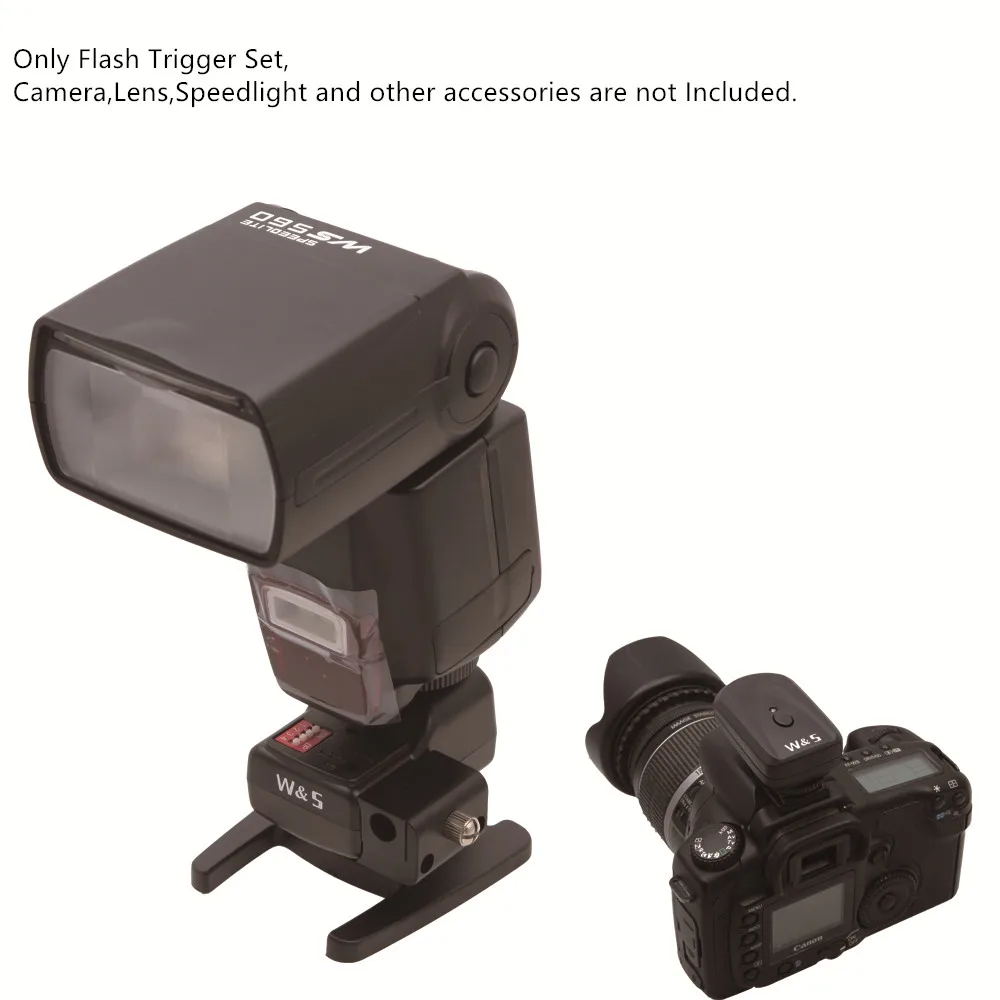 16 Channels Wireless/Radio Flash Trigger/Synchronizer with Umbrella Holder For Canon Nikon Pentax DSLR Camera